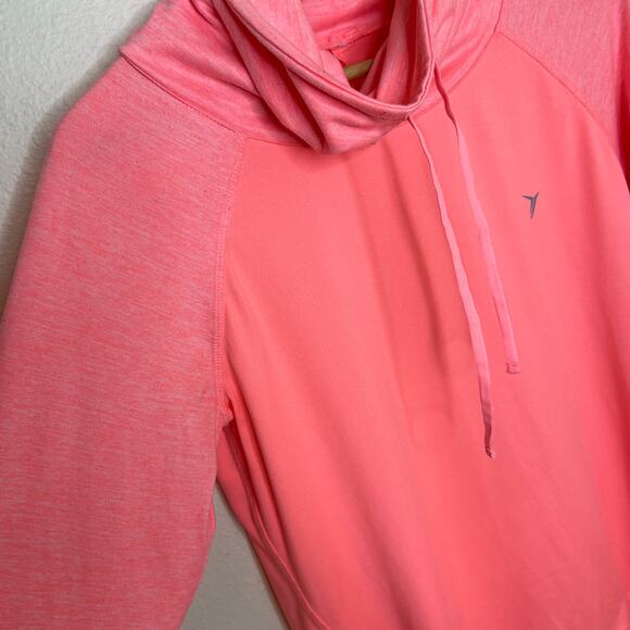 Old Navy Active Bright Orange Long Sleeve Pullover Medium - Picture 2 of 8